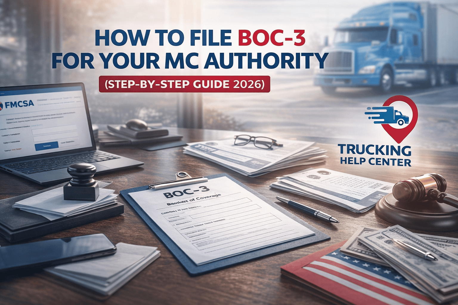 How to File BOC-3 for MC Authority in 2026 | Step-by-Step Guide