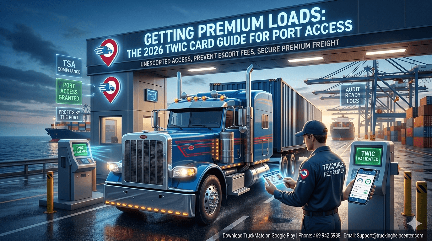 What is a TWIC Card for truck drivers ?
