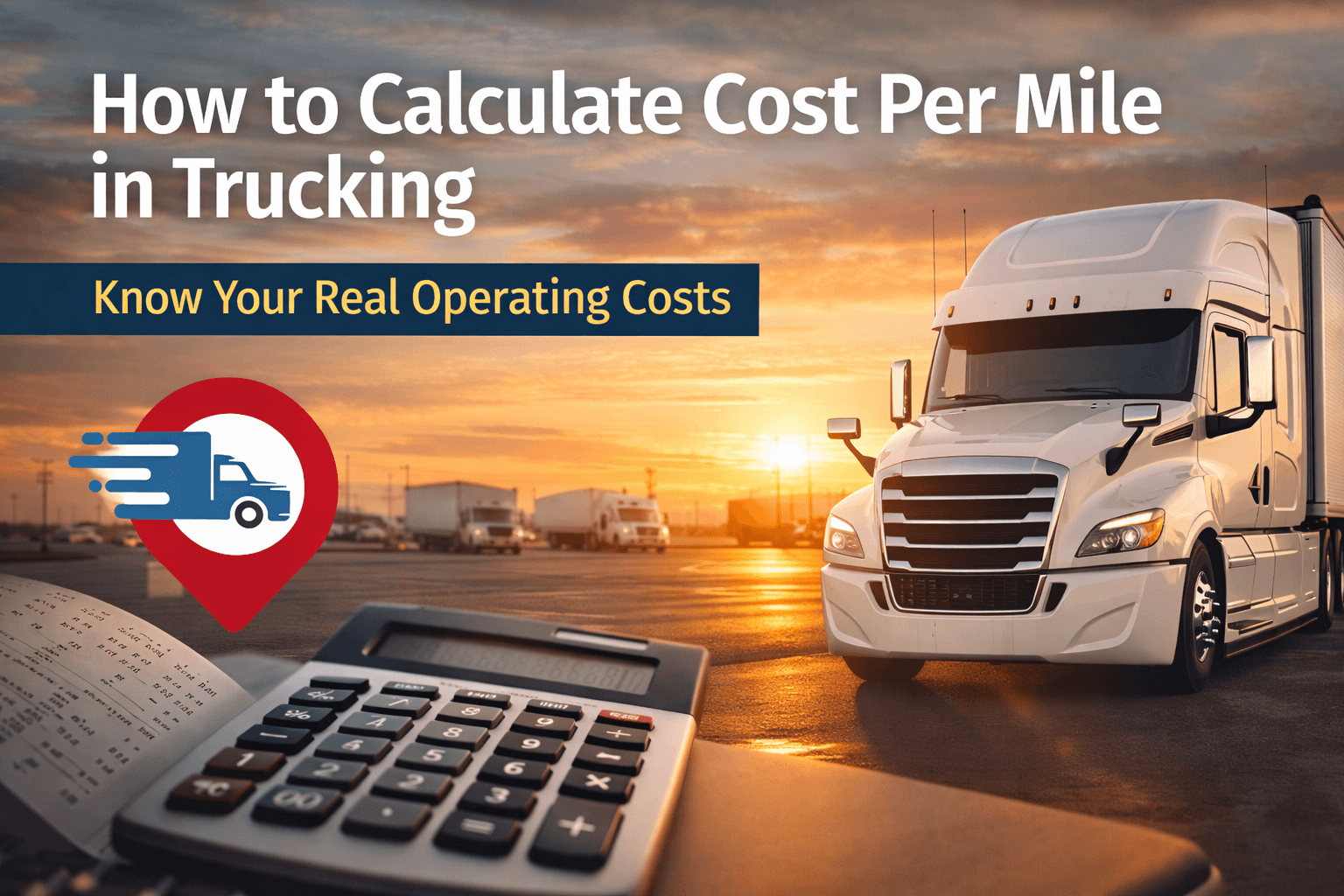 How to Calculate Cost Per Mile (CPM) in Trucking — The Only Formula That Matters